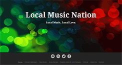 Desktop Screenshot of localmusicnation.net